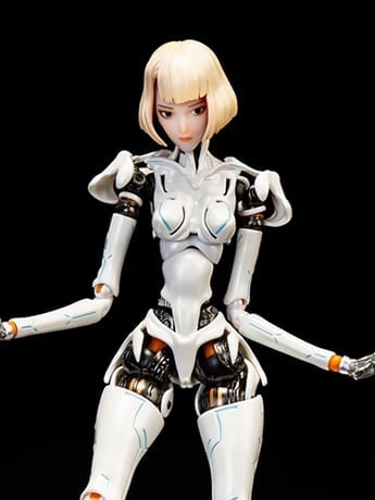 AI Agent Femella C3 (Solid Color Edition) 1/12 Scale Action Figure Gallery Image 2