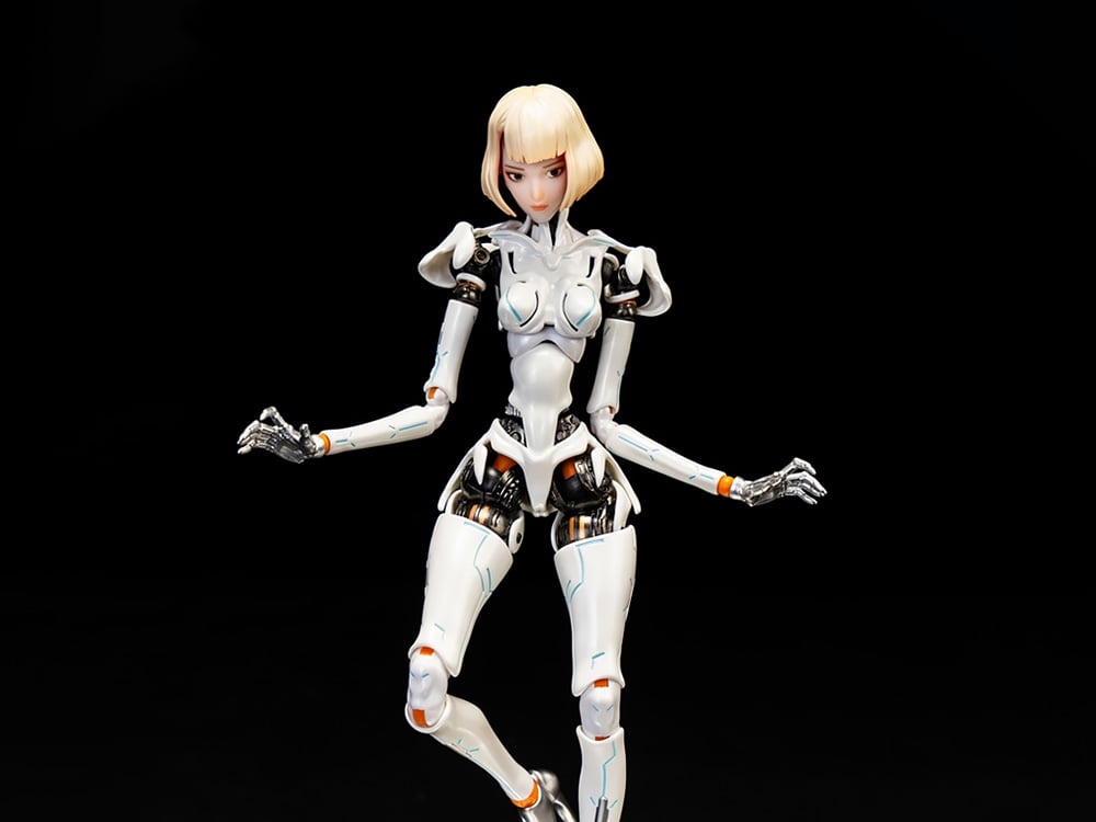 AI Agent Femella C3 (Solid Color Edition) 1/12 Scale Action Figure Gallery Image 1