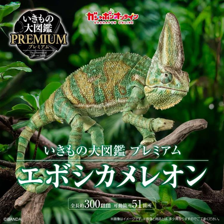 The Diversity of Life on Earth Premium Veiled Chameleon Action Figure Gallery Image 11