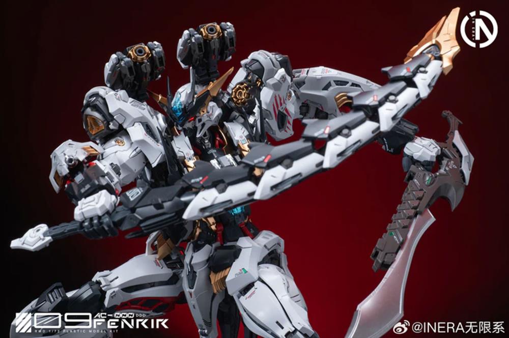 Infinity Nova RMD Fenrir 1/72 Scale Model Kit Gallery Image 13