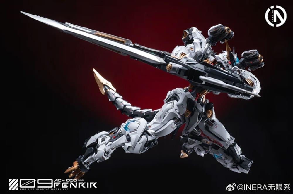 Infinity Nova RMD Fenrir 1/72 Scale Model Kit Gallery Image 15