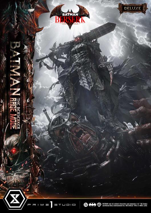 DC Comics Ultimate Premium Masterline Batman: The Berserker Rage Mode (Deluxe Ver.) 1/4 Scale Statue Gallery Image 86