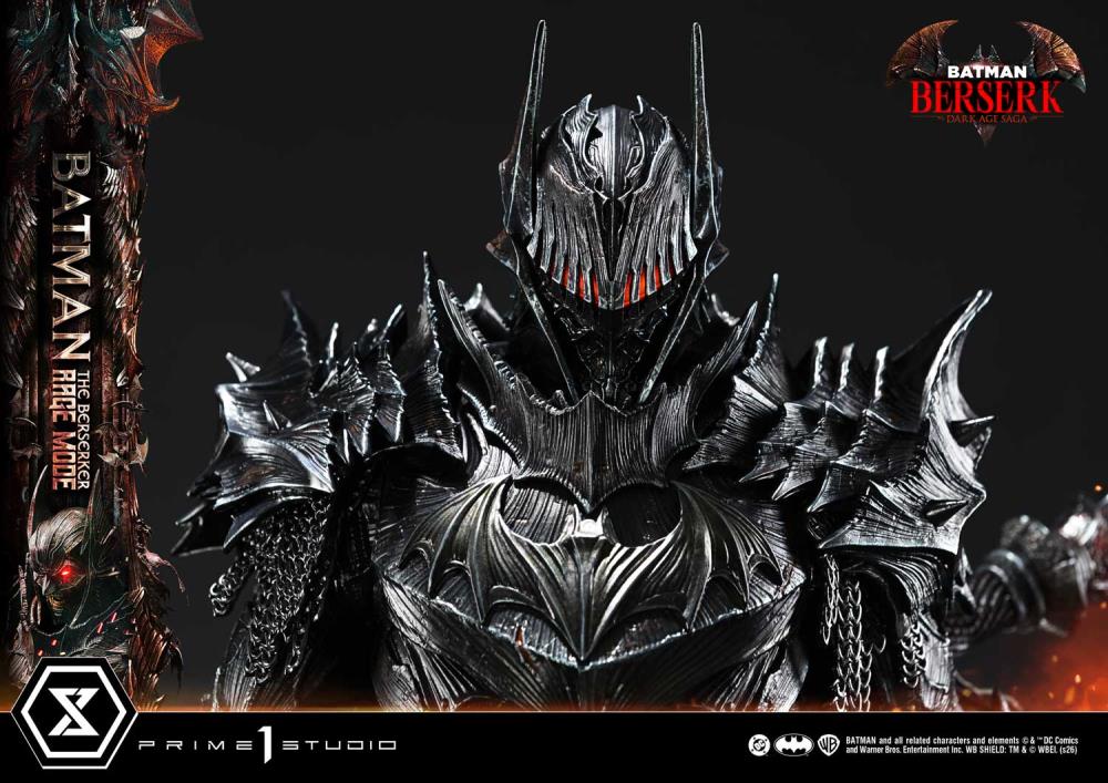 DC Comics Ultimate Premium Masterline Batman: The Berserker Rage Mode (Deluxe Ver.) 1/4 Scale Statue Gallery Image 18