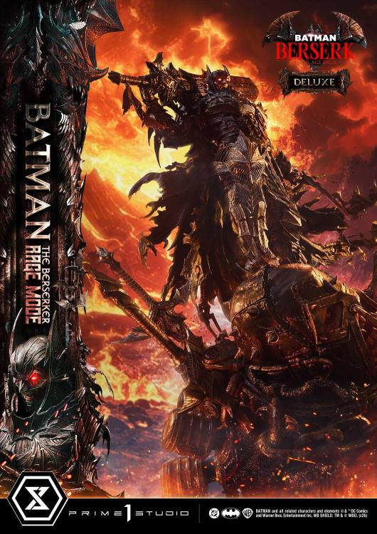 DC Comics Ultimate Premium Masterline Batman: The Berserker Rage Mode (Deluxe Ver.) 1/4 Scale Statue Gallery Image 61