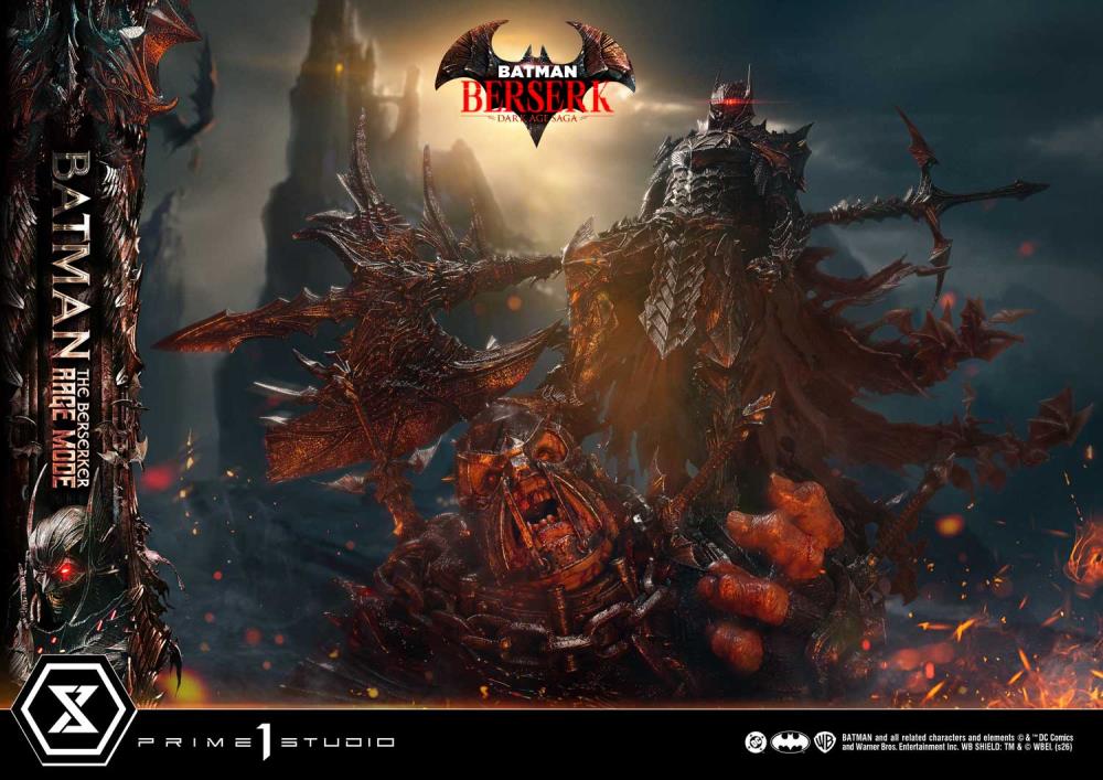 DC Comics Ultimate Premium Masterline Batman: The Berserker Rage Mode (Deluxe Ver.) 1/4 Scale Statue Gallery Image 74