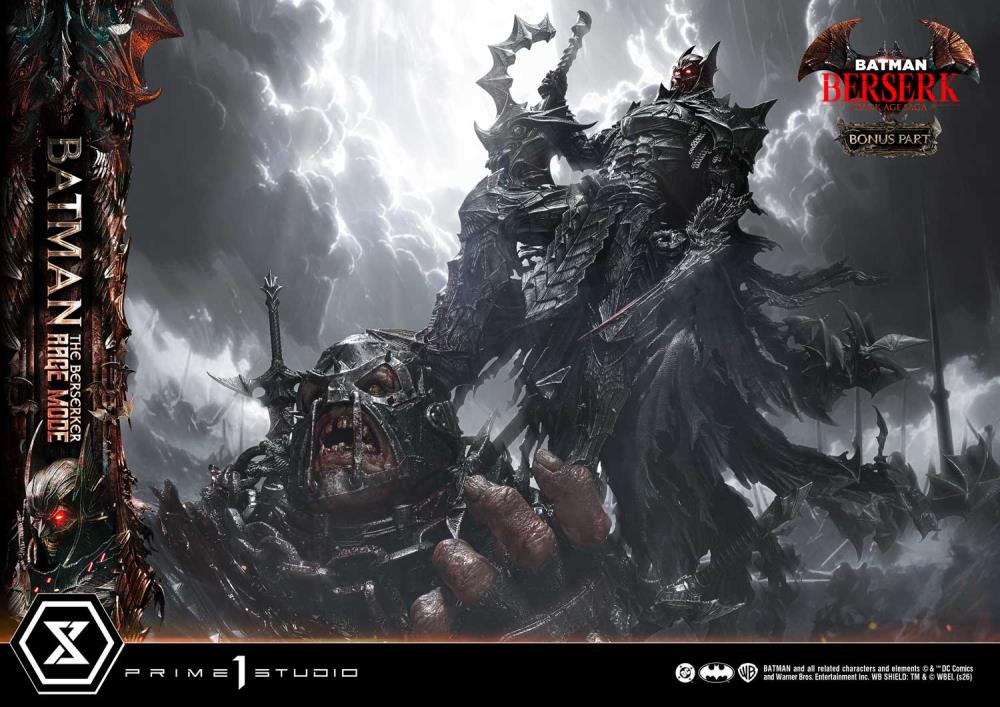DC Comics Ultimate Premium Masterline Batman: The Berserker Rage Mode (Deluxe Ver.) 1/4 Scale Statue Gallery Image 78