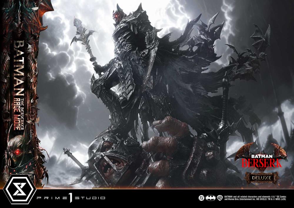 DC Comics Ultimate Premium Masterline Batman: The Berserker Rage Mode (Deluxe Ver.) 1/4 Scale Statue Gallery Image 79