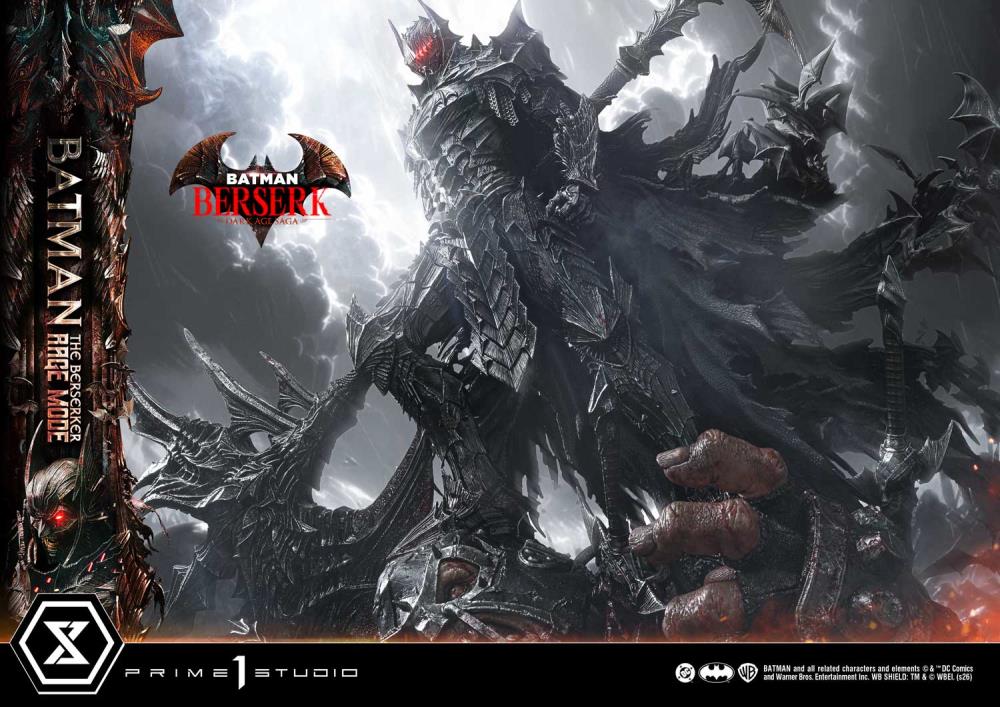 DC Comics Ultimate Premium Masterline Batman: The Berserker Rage Mode (Deluxe Ver.) 1/4 Scale Statue Gallery Image 81