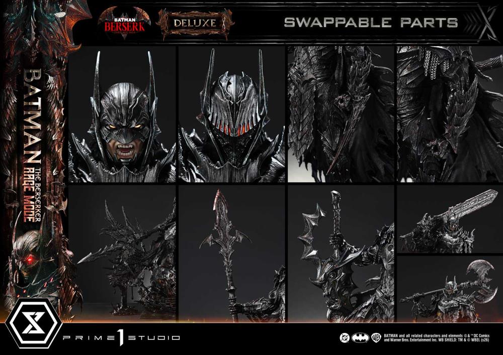 DC Comics Ultimate Premium Masterline Batman: The Berserker Rage Mode (Deluxe Ver.) 1/4 Scale Statue Gallery Image 45