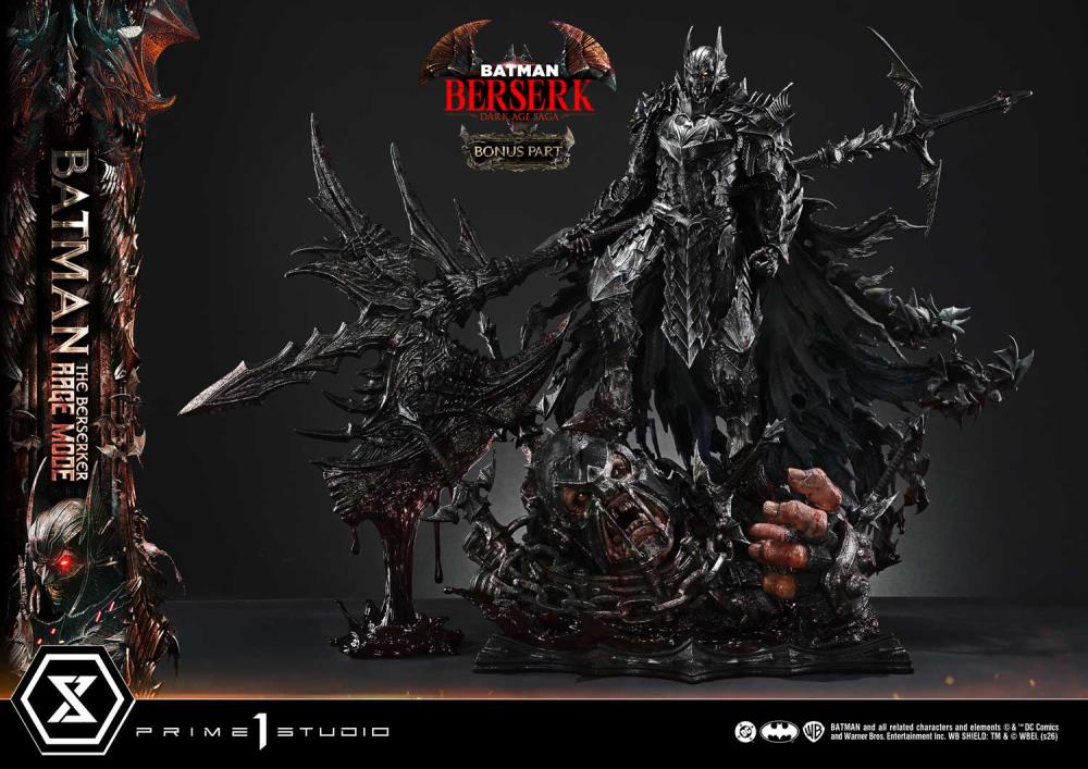 DC Comics Ultimate Premium Masterline Batman: The Berserker Rage Mode (Deluxe Ver.) 1/4 Scale Statue Gallery Image 4