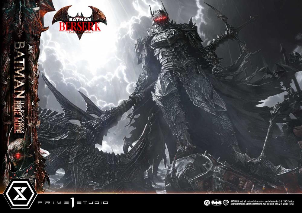 DC Comics Ultimate Premium Masterline Batman: The Berserker Rage Mode (Deluxe Ver.) 1/4 Scale Limited Edition Statue (With Bonus) Gallery Image 66