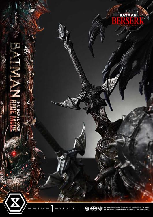 DC Comics Ultimate Premium Masterline Batman: The Berserker Rage Mode (Deluxe Ver.) 1/4 Scale Limited Edition Statue (With Bonus) Gallery Image 39