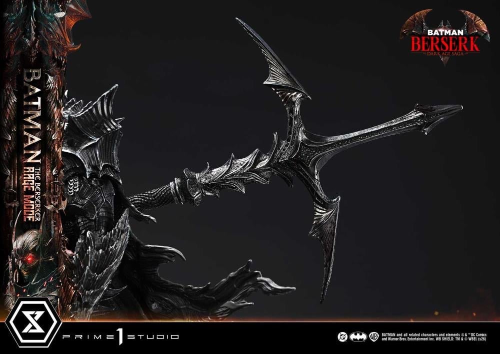 DC Comics Ultimate Premium Masterline Batman: The Berserker Rage Mode (Deluxe Ver.) 1/4 Scale Limited Edition Statue (With Bonus) Gallery Image 34