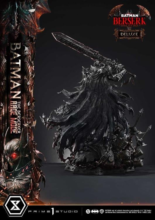 DC Comics Ultimate Premium Masterline Batman: The Berserker Rage Mode (Deluxe Ver.) 1/4 Scale Limited Edition Statue (With Bonus) Gallery Image 27