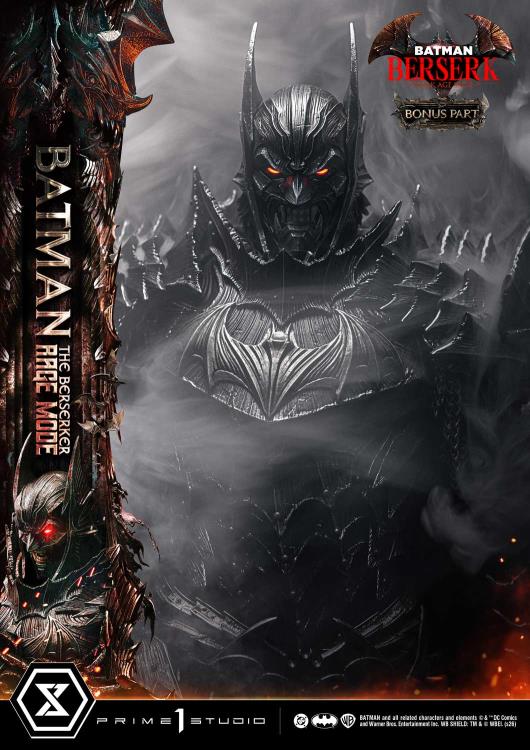 DC Comics Ultimate Premium Masterline Batman: The Berserker Rage Mode (Deluxe Ver.) 1/4 Scale Limited Edition Statue (With Bonus) Gallery Image 48