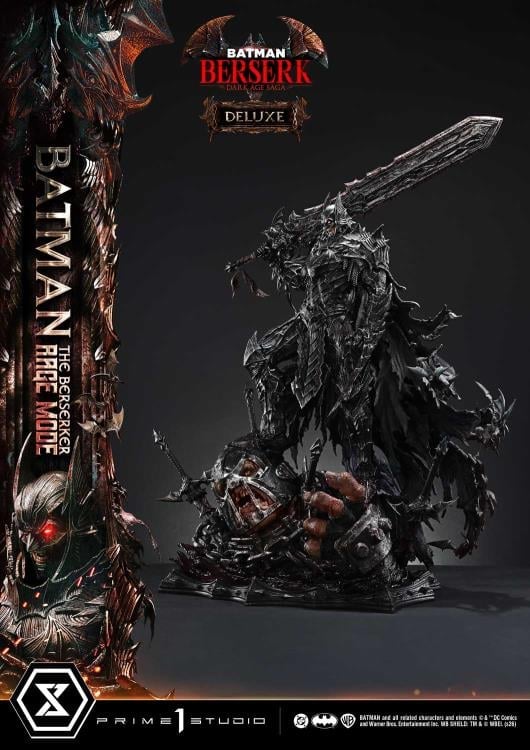 DC Comics Ultimate Premium Masterline Batman: The Berserker Rage Mode (Deluxe Ver.) 1/4 Scale Limited Edition Statue (With Bonus) Gallery Image 26