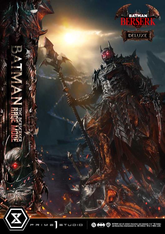 DC Comics Ultimate Premium Masterline Batman: The Berserker Rage Mode (Deluxe Ver.) 1/4 Scale Limited Edition Statue (With Bonus) Gallery Image 96