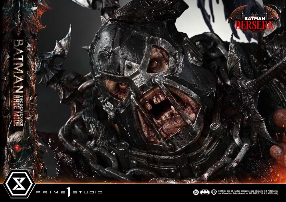 DC Comics Ultimate Premium Masterline Batman: The Berserker Rage Mode (Deluxe Ver.) 1/4 Scale Limited Edition Statue (With Bonus) Gallery Image 21