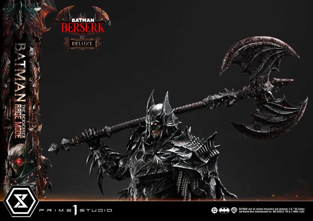 DC Comics Ultimate Premium Masterline Batman: The Berserker Rage Mode (Deluxe Ver.) 1/4 Scale Limited Edition Statue (With Bonus) Gallery Image 25