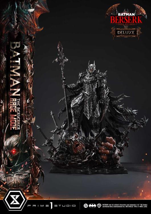 DC Comics Ultimate Premium Masterline Batman: The Berserker Rage Mode (Deluxe Ver.) 1/4 Scale Limited Edition Statue (With Bonus) Gallery Image 12
