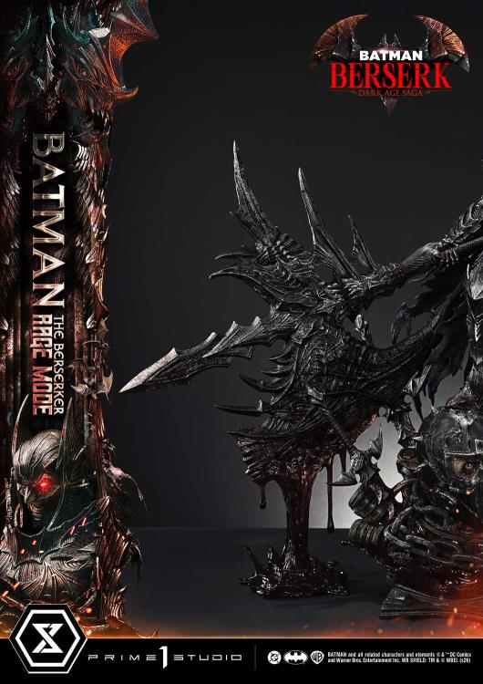 DC Comics Ultimate Premium Masterline Batman: The Berserker Rage Mode (Deluxe Ver.) 1/4 Scale Limited Edition Statue (With Bonus) Gallery Image 40