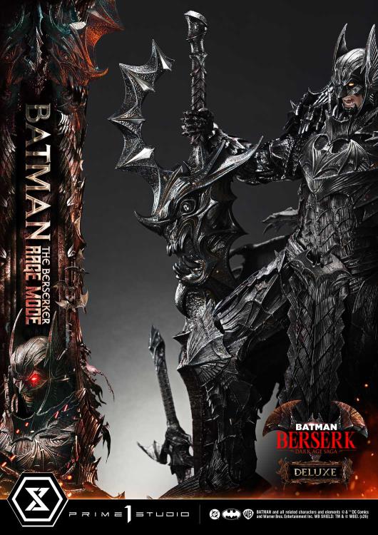 DC Comics Ultimate Premium Masterline Batman: The Berserker Rage Mode (Deluxe Ver.) 1/4 Scale Limited Edition Statue (With Bonus) Gallery Image 30