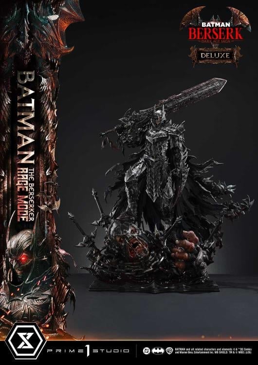 DC Comics Ultimate Premium Masterline Batman: The Berserker Rage Mode (Deluxe Ver.) 1/4 Scale Limited Edition Statue (With Bonus) Gallery Image 9