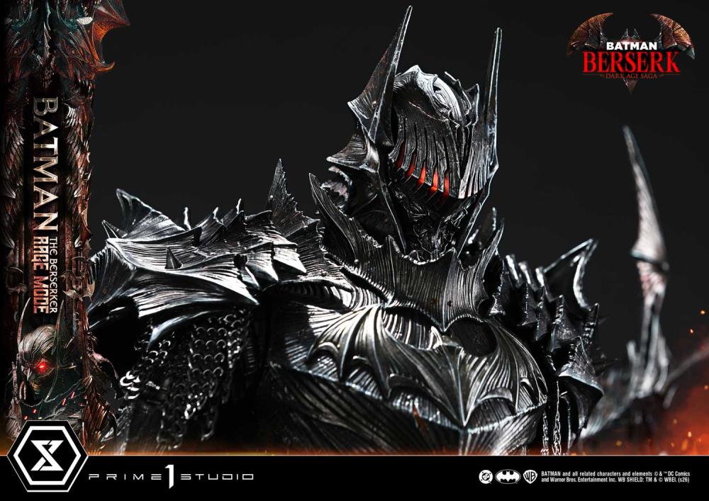 DC Comics Ultimate Premium Masterline Batman: The Berserker Rage Mode (Deluxe Ver.) 1/4 Scale Limited Edition Statue (With Bonus) Gallery Image 33