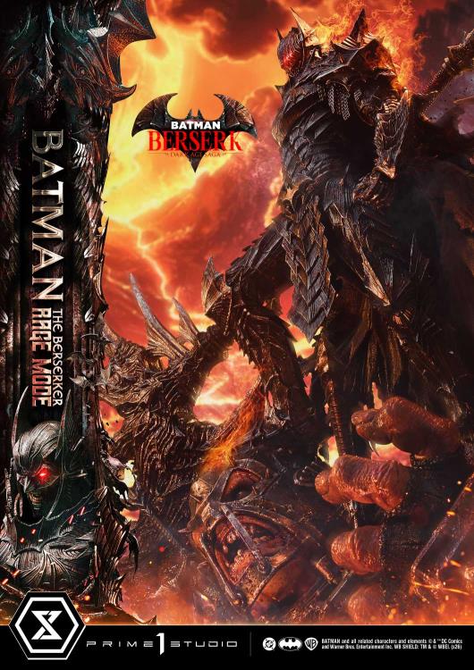 DC Comics Ultimate Premium Masterline Batman: The Berserker Rage Mode (Deluxe Ver.) 1/4 Scale Limited Edition Statue (With Bonus) Gallery Image 88