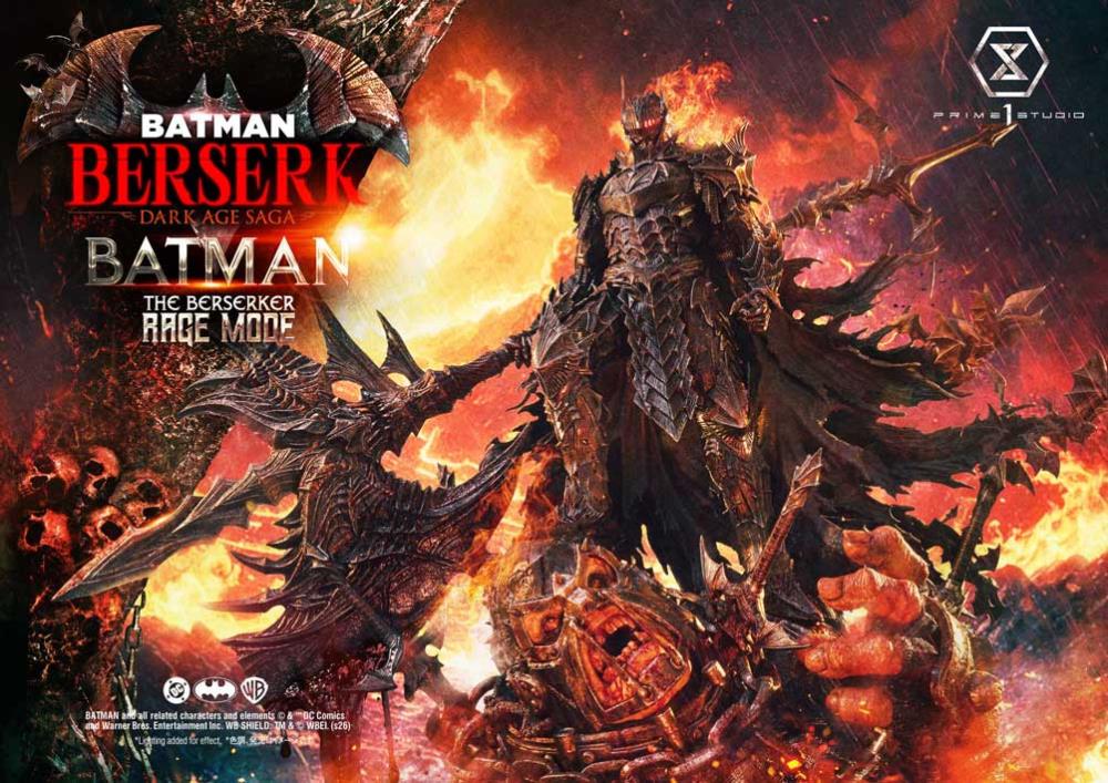 DC Comics Ultimate Premium Masterline Batman: The Berserker Rage Mode (Deluxe Ver.) 1/4 Scale Limited Edition Statue (With Bonus) Gallery Image 79