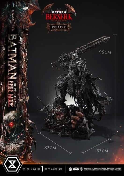 DC Comics Ultimate Premium Masterline Batman: The Berserker Rage Mode (Deluxe Ver.) 1/4 Scale Limited Edition Statue (With Bonus) Gallery Image 46