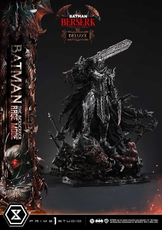 DC Comics Ultimate Premium Masterline Batman: The Berserker Rage Mode (Deluxe Ver.) 1/4 Scale Limited Edition Statue (With Bonus) Gallery Image 28