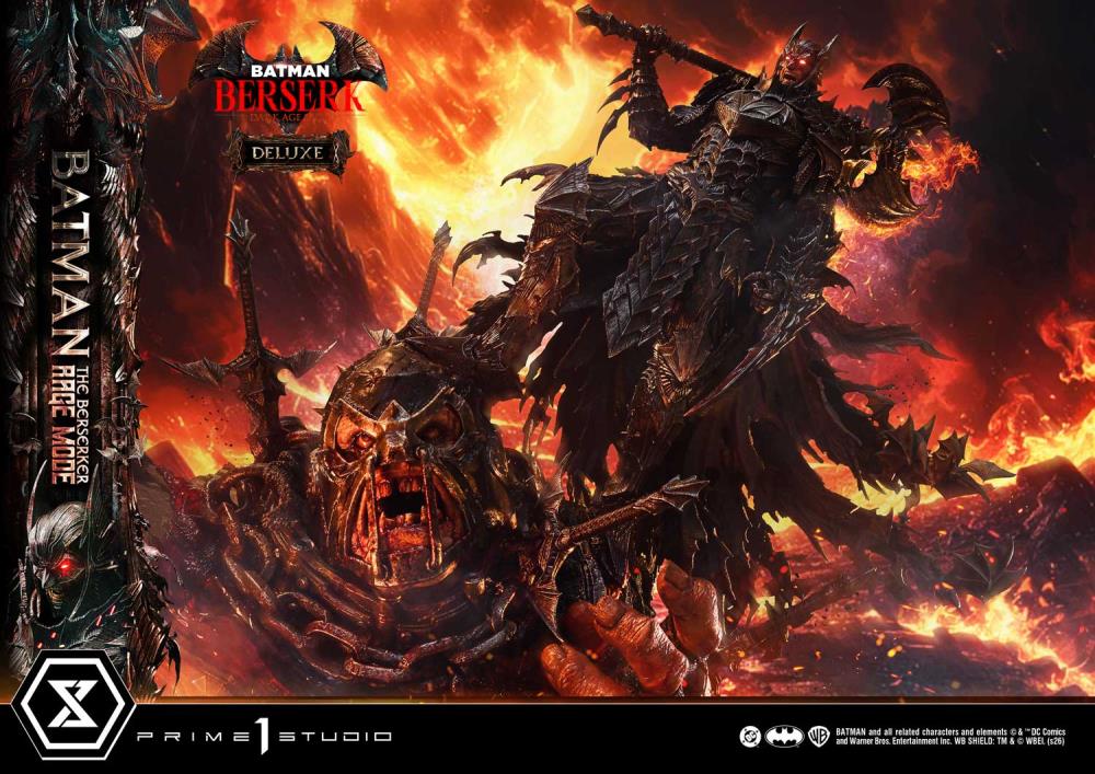 DC Comics Ultimate Premium Masterline Batman: The Berserker Rage Mode (Deluxe Ver.) 1/4 Scale Limited Edition Statue (With Bonus) Gallery Image 80