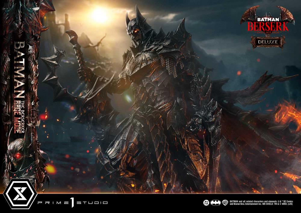 DC Comics Ultimate Premium Masterline Batman: The Berserker Rage Mode (Deluxe Ver.) 1/4 Scale Limited Edition Statue (With Bonus) Gallery Image 92