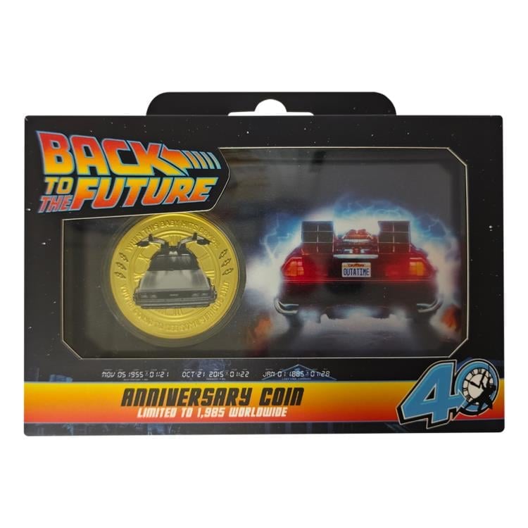 Back to the Future 40th Anniversary Limited Edition Presentation Coin