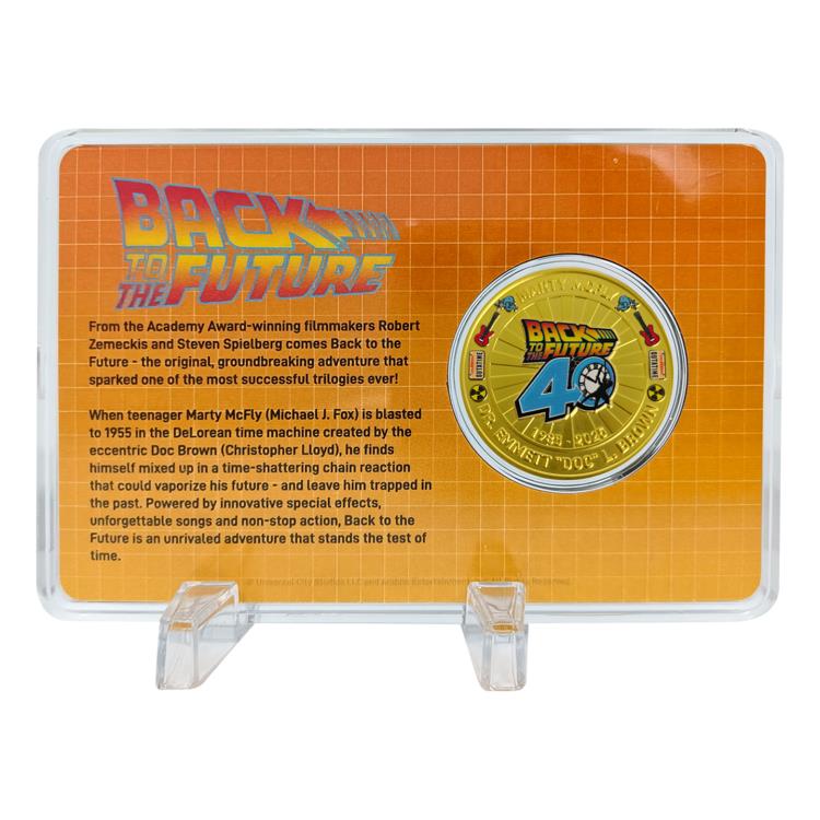 Back to the Future 40th Anniversary Limited Edition Presentation Coin