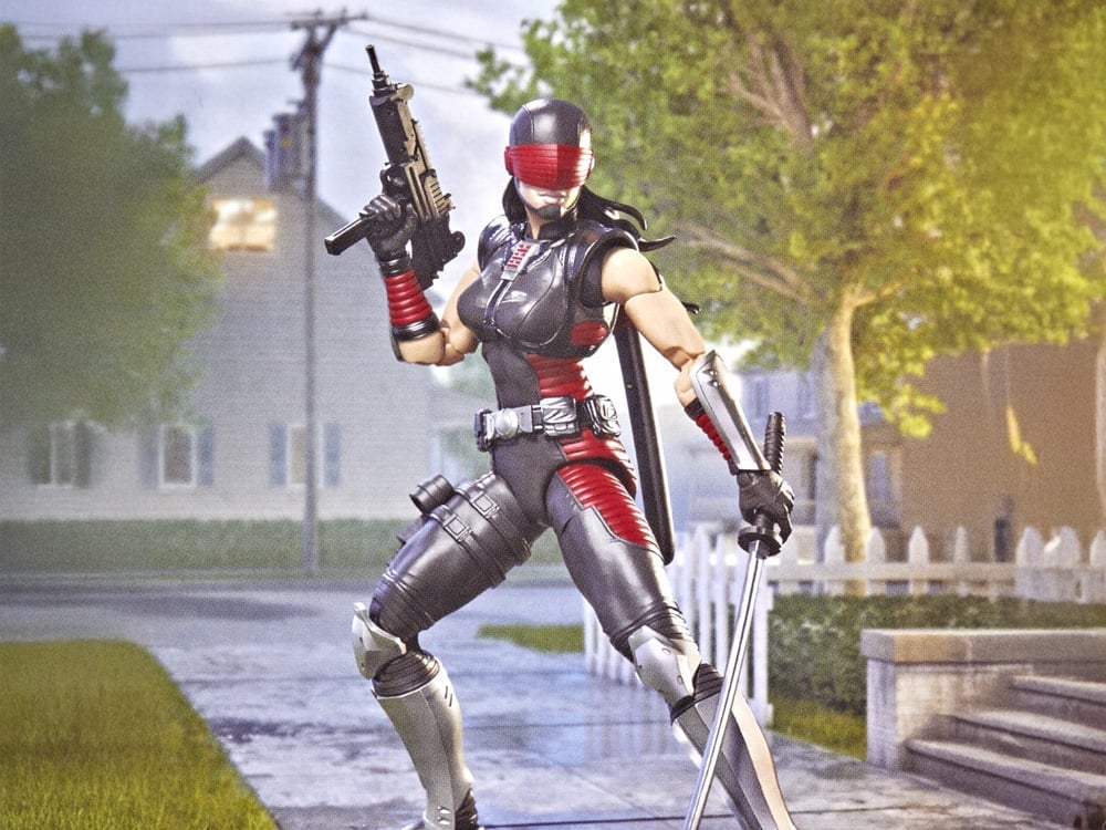 Image of G.I. Joe Classified Series #197 Snake Eyes (Dawn Moreno) Action Figure