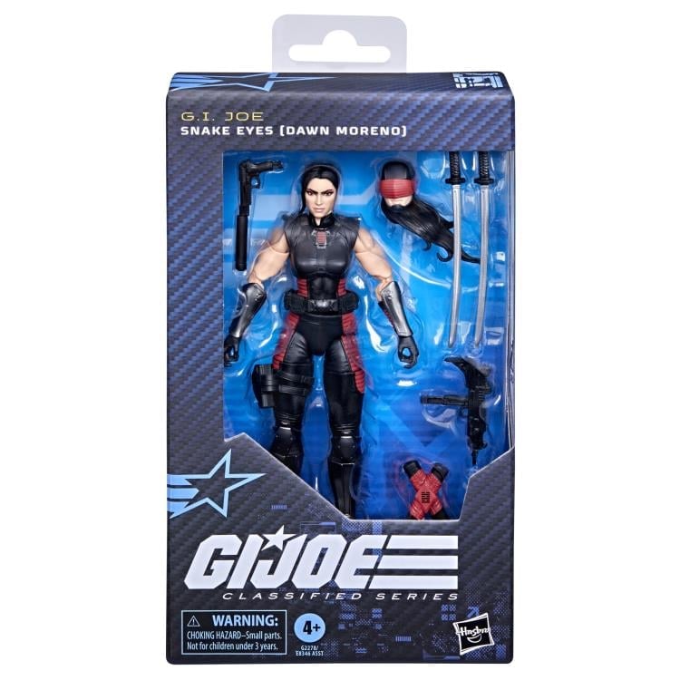 G.I. Joe Classified Series #197 Snake Eyes (Dawn Moreno) Action Figure Gallery Image 6