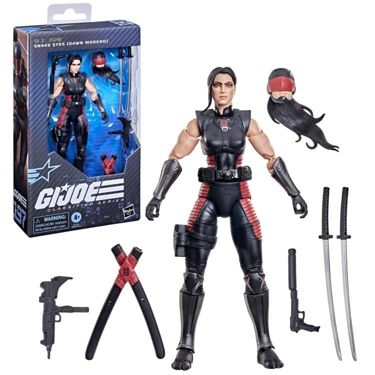 G.I. Joe Classified Series #197 Snake Eyes (Dawn Moreno) Action Figure Gallery Image 5