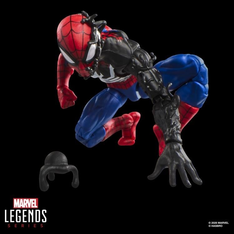 Secret Wars Marvel Legends Spider-Man (Alien Costume) Action Figure Gallery Image 7