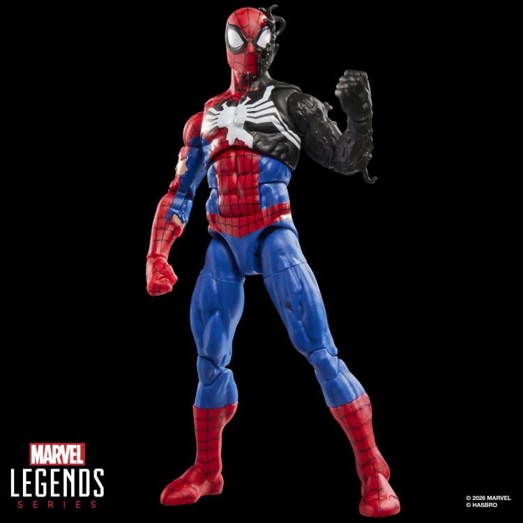 Secret Wars Marvel Legends Spider-Man (Alien Costume) Action Figure Gallery Image 3