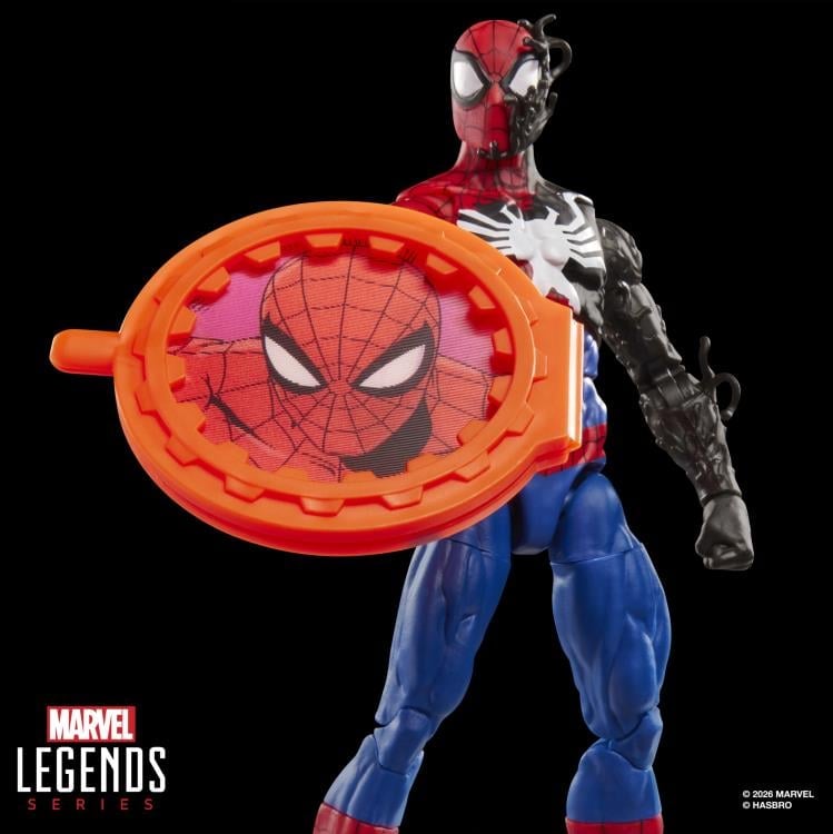 Secret Wars Marvel Legends Spider-Man (Alien Costume) Action Figure Gallery Image 8