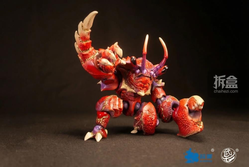 Poyang Lake Monster (Red) 1/12 Scale Action Figure Gallery Image 8