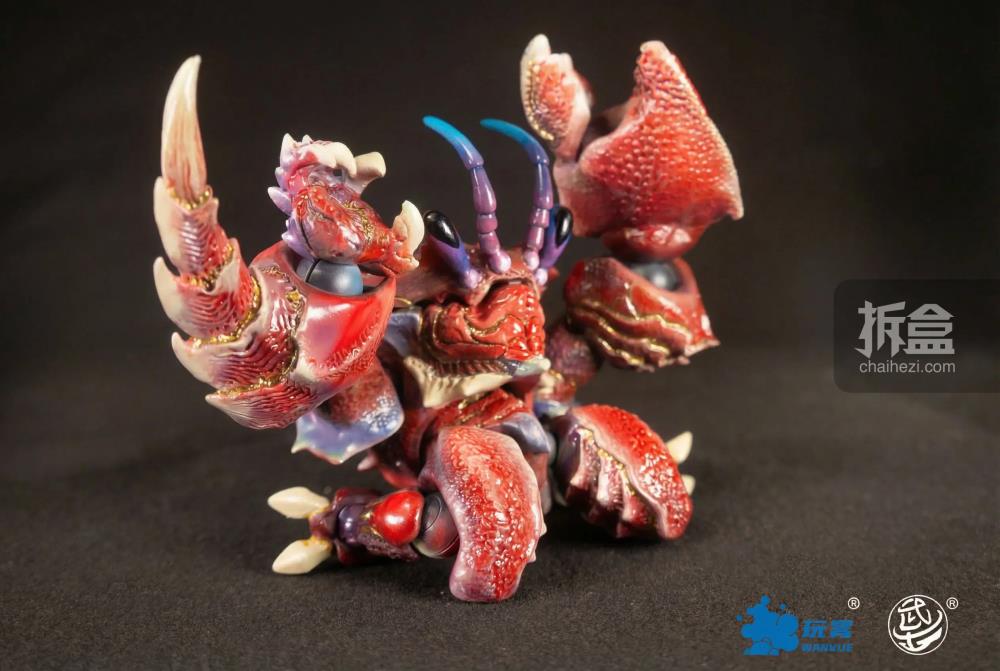 Poyang Lake Monster (Red) 1/12 Scale Action Figure Gallery Image 23