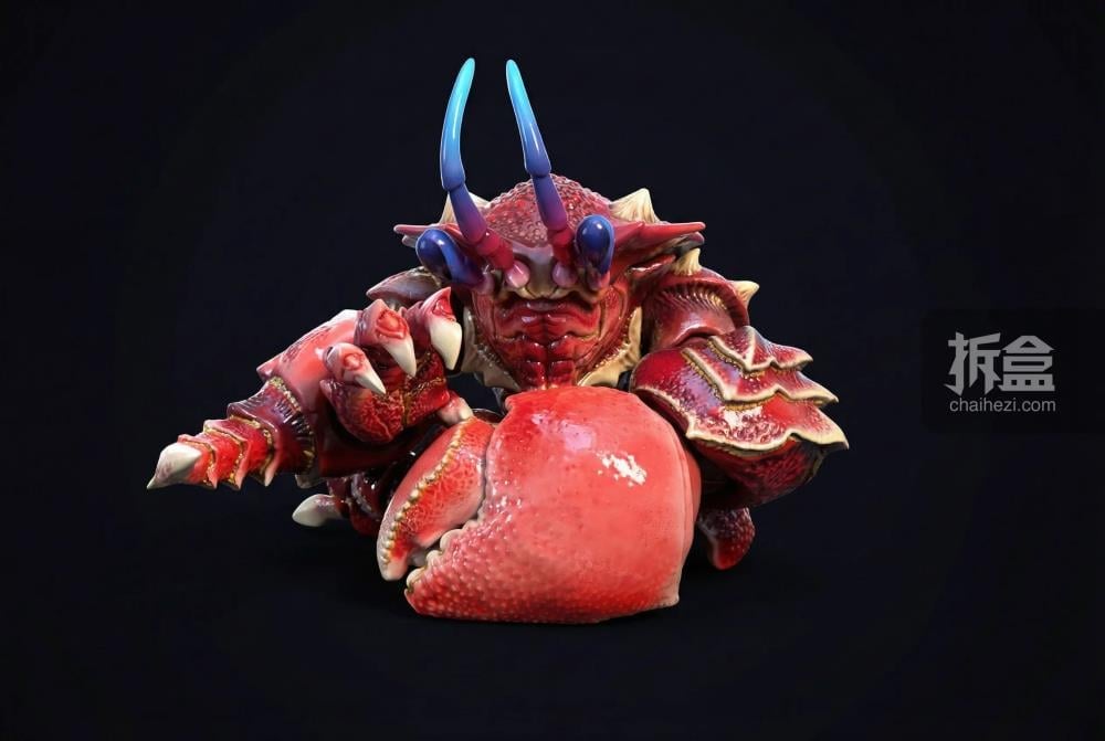 Poyang Lake Monster (Red) 1/12 Scale Action Figure Gallery Image 13