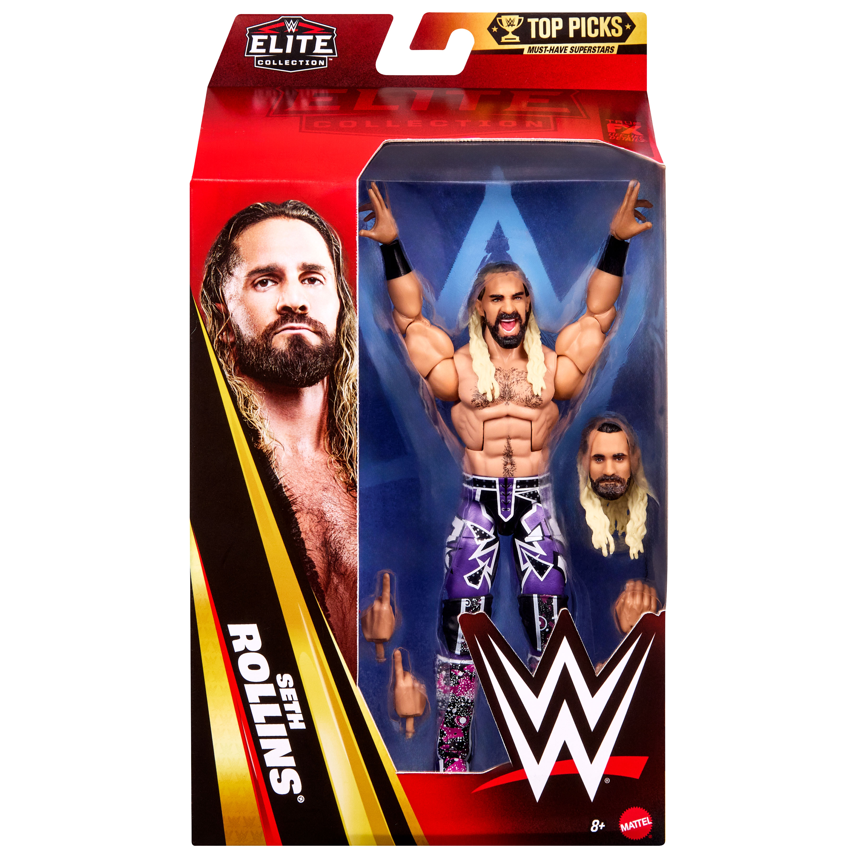 WWE Elite Collection Series Top Picks: 2025 Seth Rollins Action Figure Gallery Image 7