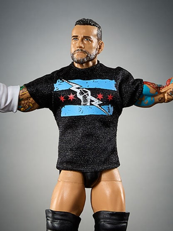 Image of WWE Elite Collection Greatest Hits CM Punk Action Figure