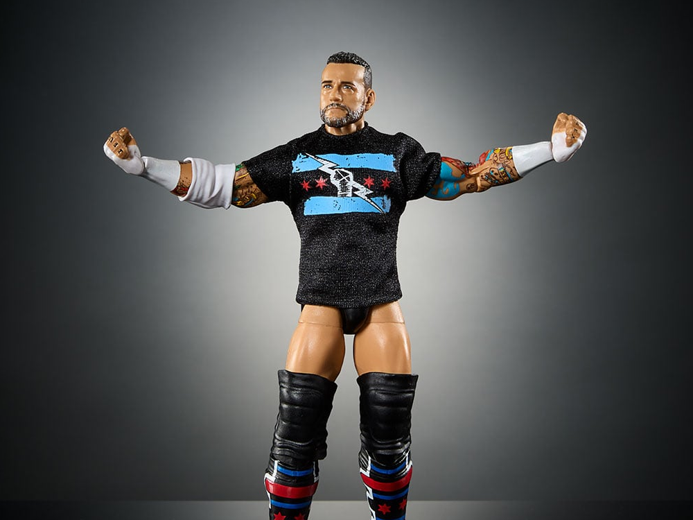 WWE Elite Collection Greatest Hits CM Punk Action Figure Gallery Image 1