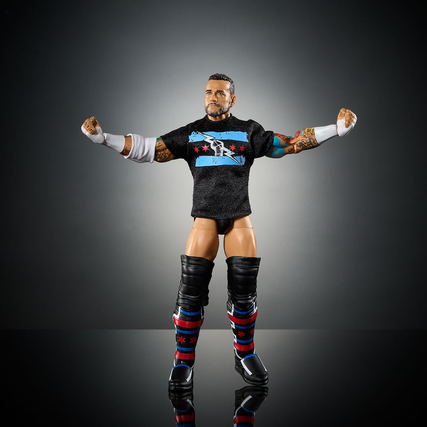 WWE Elite Collection Greatest Hits CM Punk Action Figure Gallery Image 3