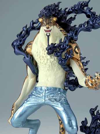 Image of One Piece King of Artist Rob Lucci (Awakening Special Ver.) Figure